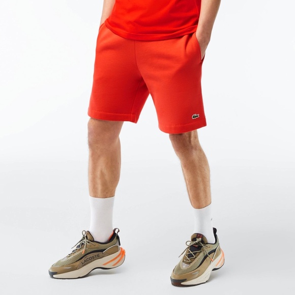 Lacoste Men's Regular Fit Fleece Shorts - Picture 1 of 5